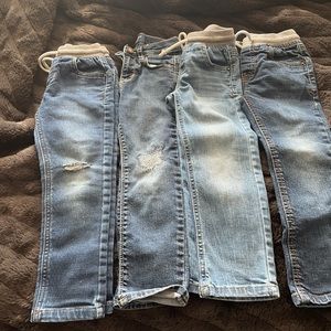 Lot of 4- boys jeans- size 4T